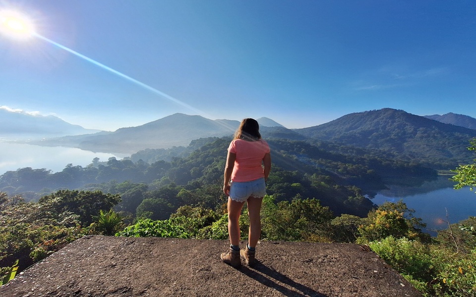 Twin lakes view point